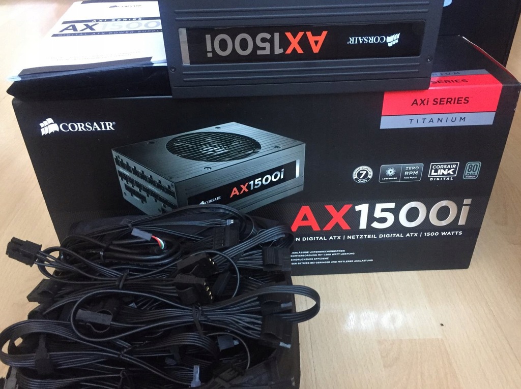 Zasilacz Corsair AX1500i 80Plus Titanium 1500W