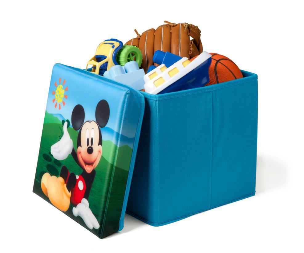 MYSZKA MIKI MICKEY POJEMNIK PUDEŁKO PUFA ZABAWKI