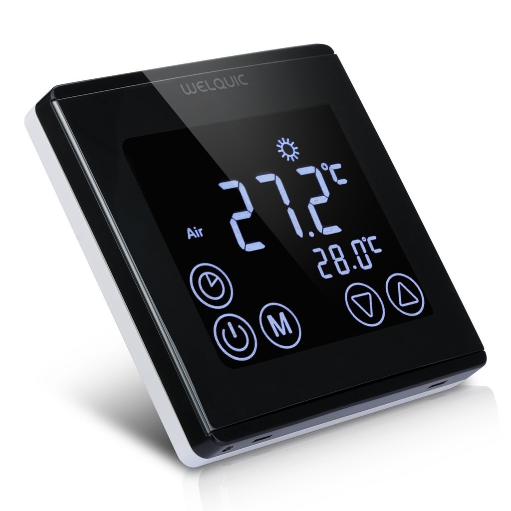 TERMOSTAT WELQUIC LCD PODŁOGOWE POKOJOWE STEROWNIK