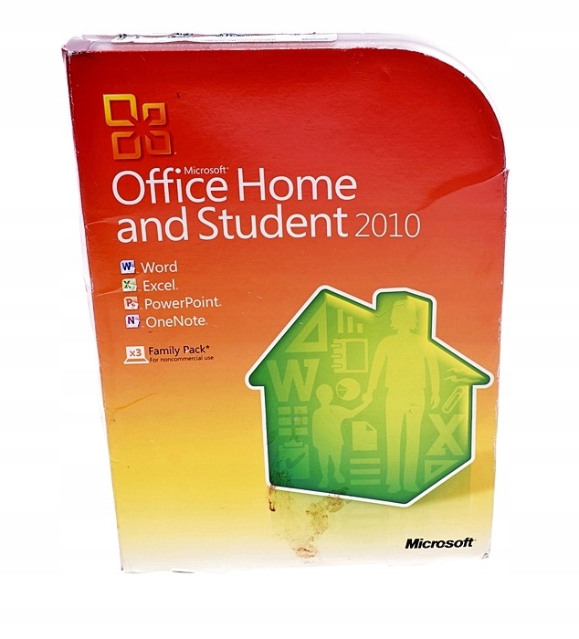 5351-4 .OFFICE HOME AND STUDENT 2010... w#w PAKIET