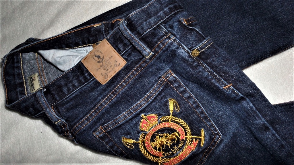 RALPH LAUREN THOMPSON 650 SUPER JEANSY IDEALNE 28 7553211481 oficjalne archiwum Allegro