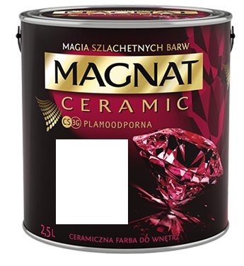 MAGNAT Ceramic 1l Farba ceramiczna BIAŁY C45