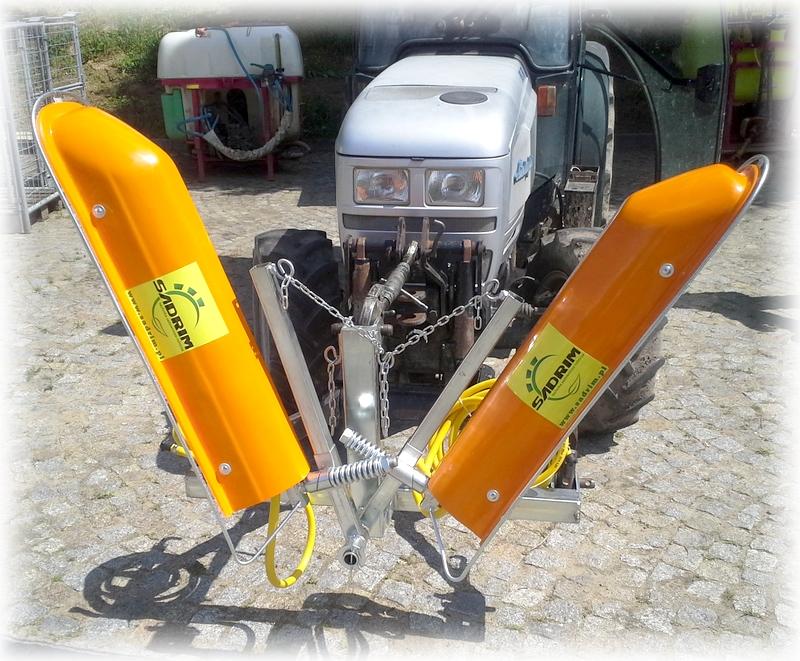 Belka herbicydowa na TUZ - 3 dysze, ocynk, f. Vat