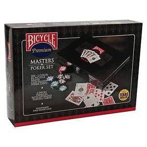 Bicycle Masters Poker Set Chips żetony karty