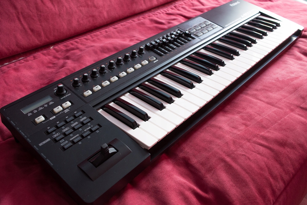 Świetna klawiatura MIDI Roland A-500PRO + zasilacz