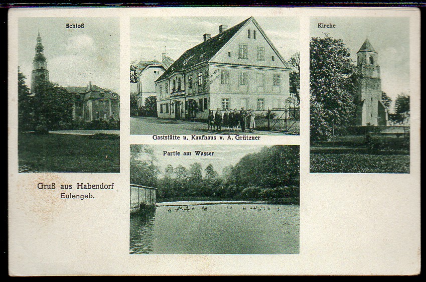 OWIESNO Habendorf GÓRY SOWIE Eulengebirge 1938