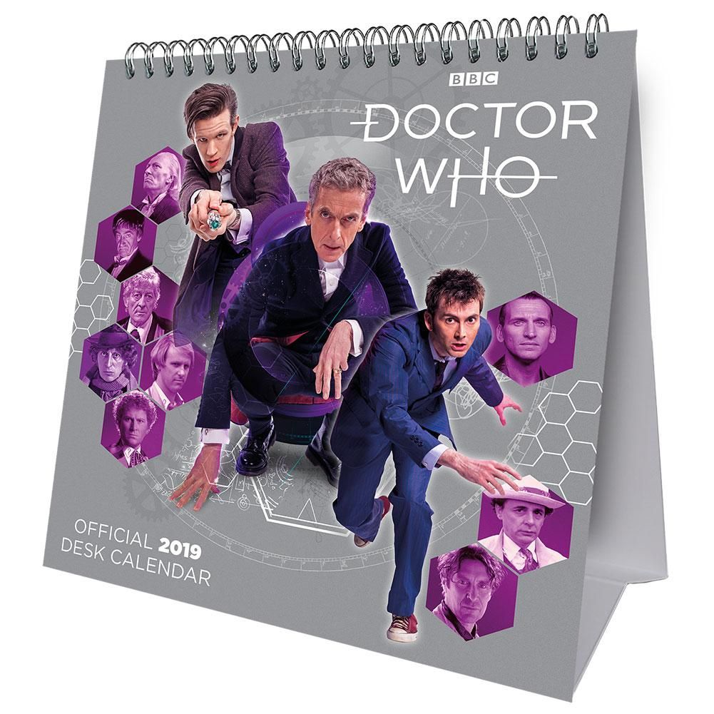 Doktor Who - kalendarz biurkowy 2019!