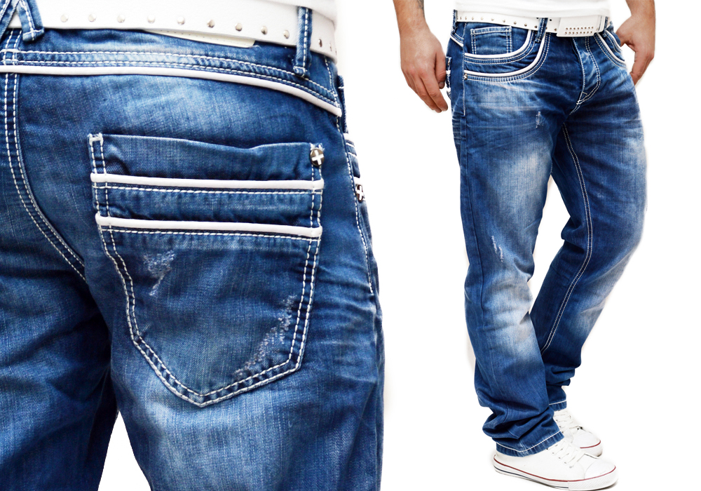 NEW Spodnie CIPO BAXX Jeans Regular Street 34/34