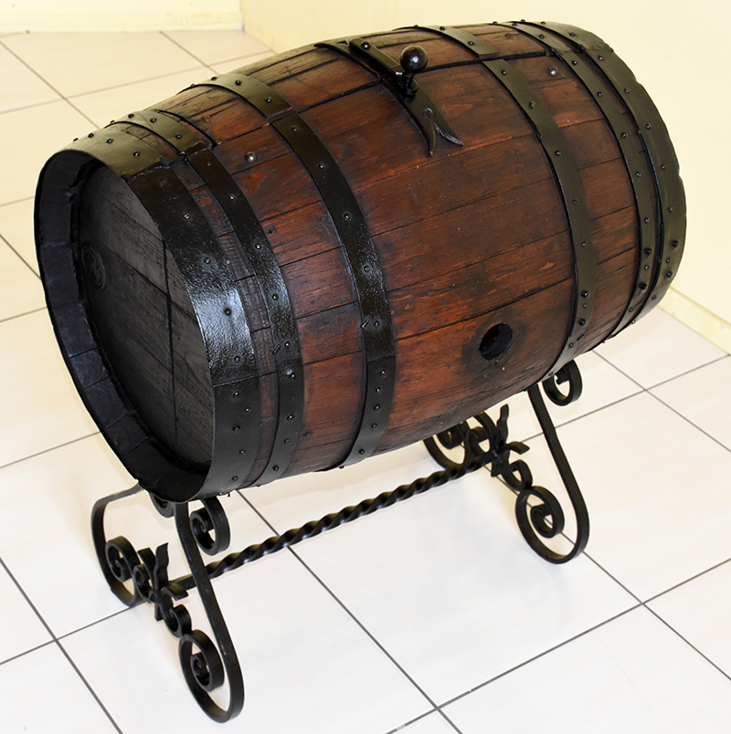 STARA BECZKA NA WINO, ALKOHOL, BAREK