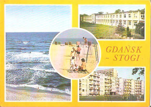 GDAŃSK - STOGI --- OW PKP --- BLOKI --- 1987