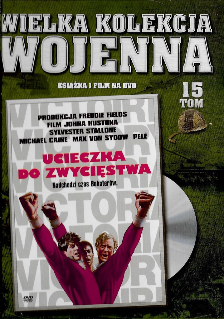 Ucieczka do zwycięstwa / Stallone Deyna NOWY folia