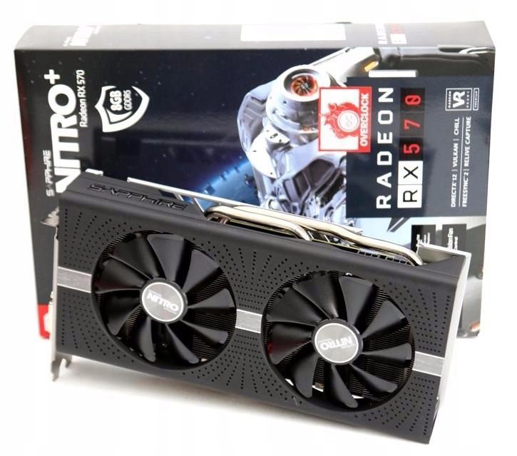 Sapphire Radeon RX570 NITRO+ 8GB PREZENT NA ŚWIĘTA - 7647447252 ...