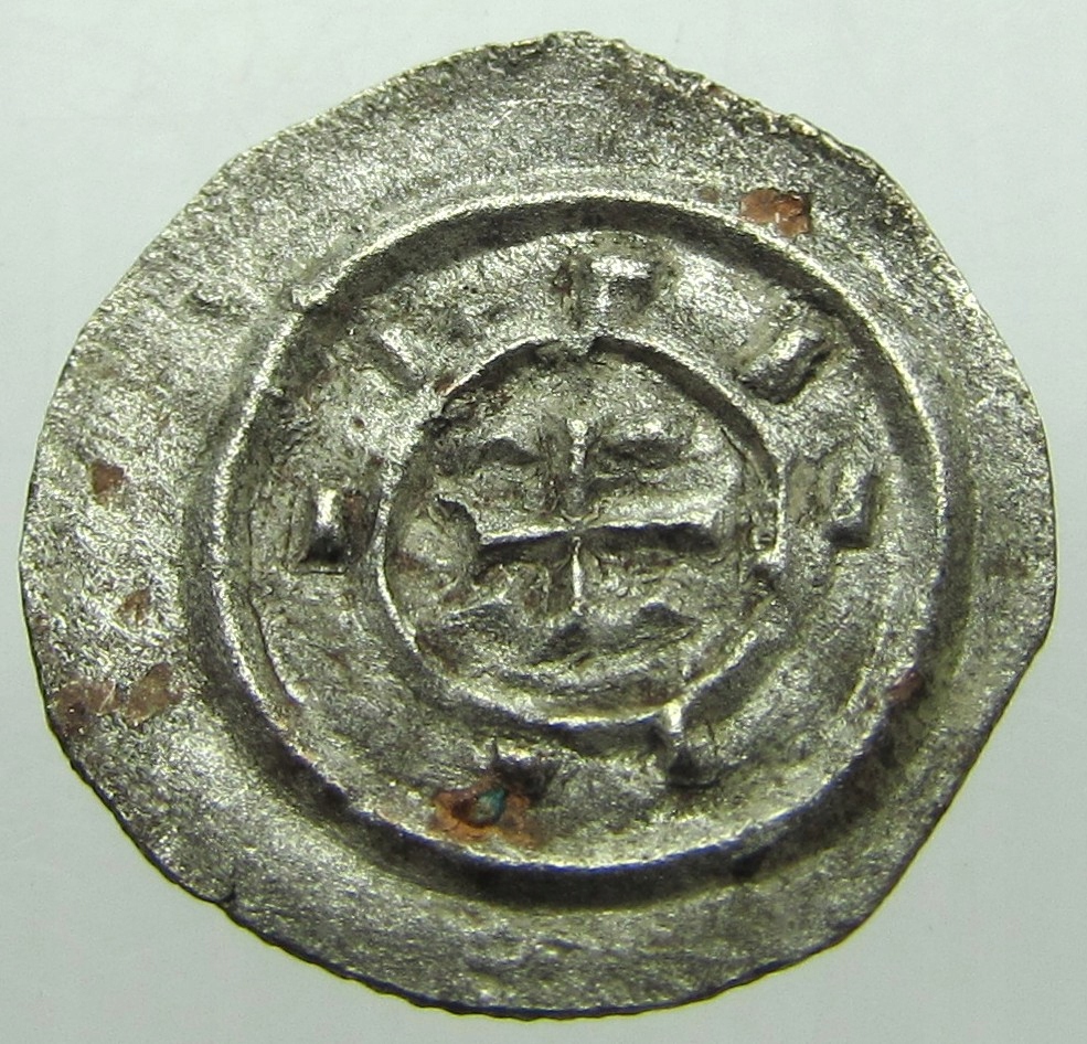 Średniowiecze Bela II Ślepy Denar 1131-1141 r. Ag