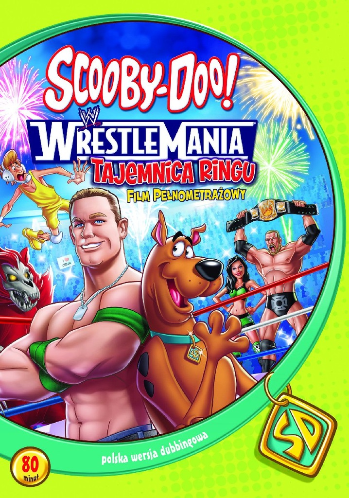 Scooby-Doo Wrestlemania Tajemnica ringu DVD