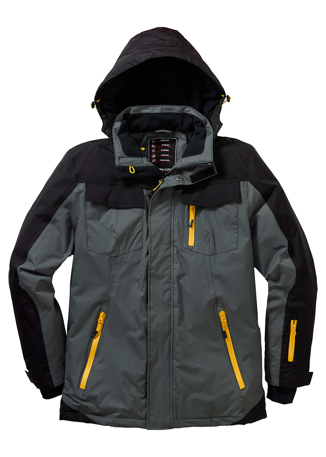 Termoaktywna kurtka zimowa czarny 60 XXL 953107