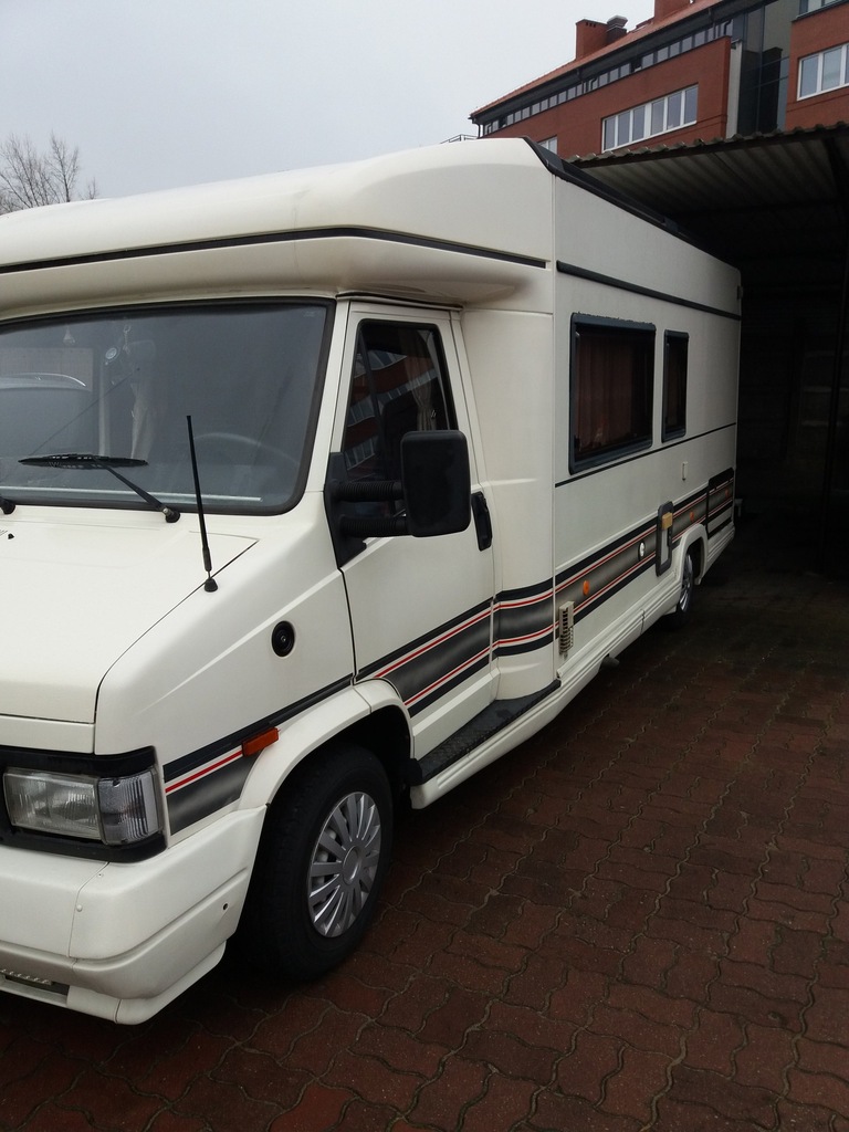 Kamper Fiat Ducato 1992r. półintegra