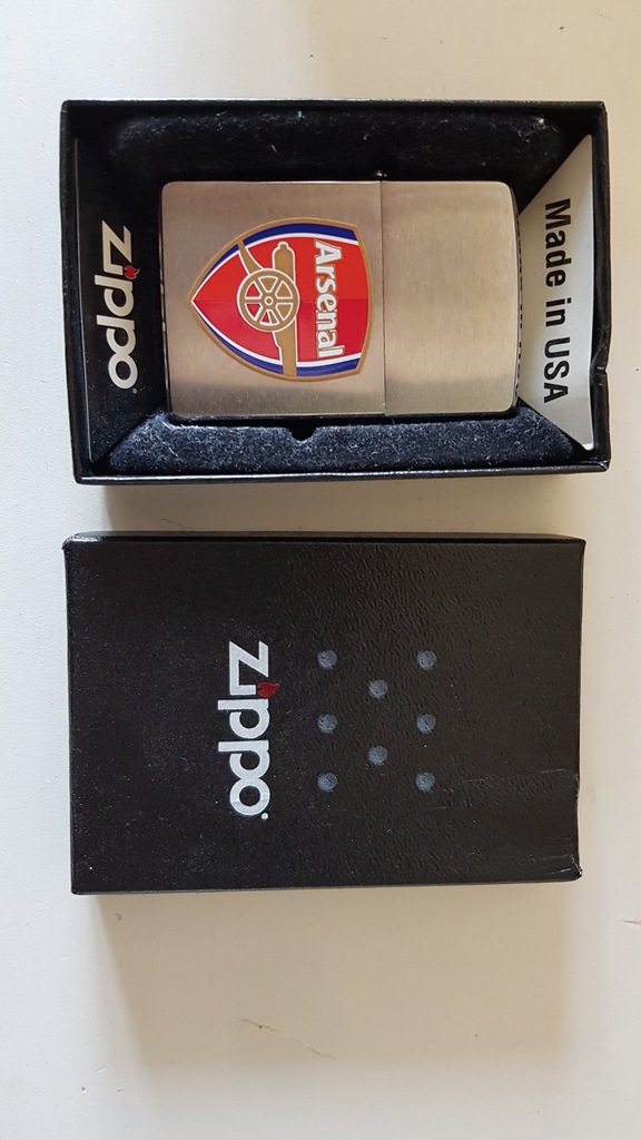 Zippo Arsenal Londyn zapalniczka