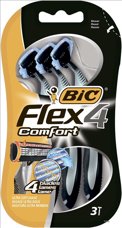Bic Maszynka do golenia Flex 4 Comfort Blister 3
