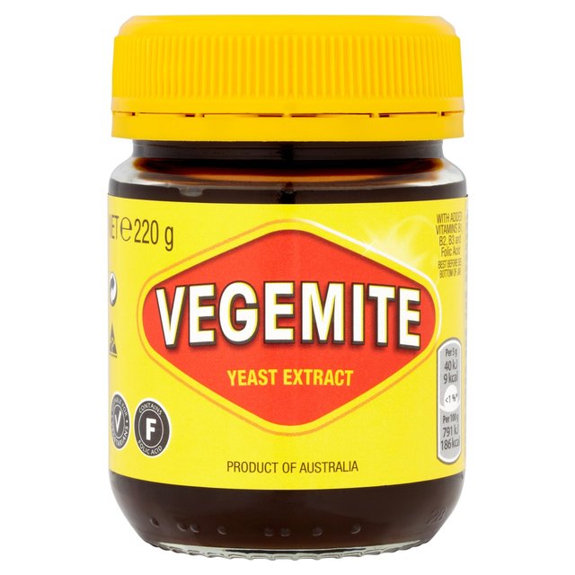 VEGEMITE EKSTRAKT DROŻDŻY PASTA DO SMAROWANIA 220G