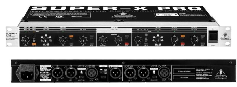 BEHRINGER SUPER-X PRO CX2310 zwrotnica crossover