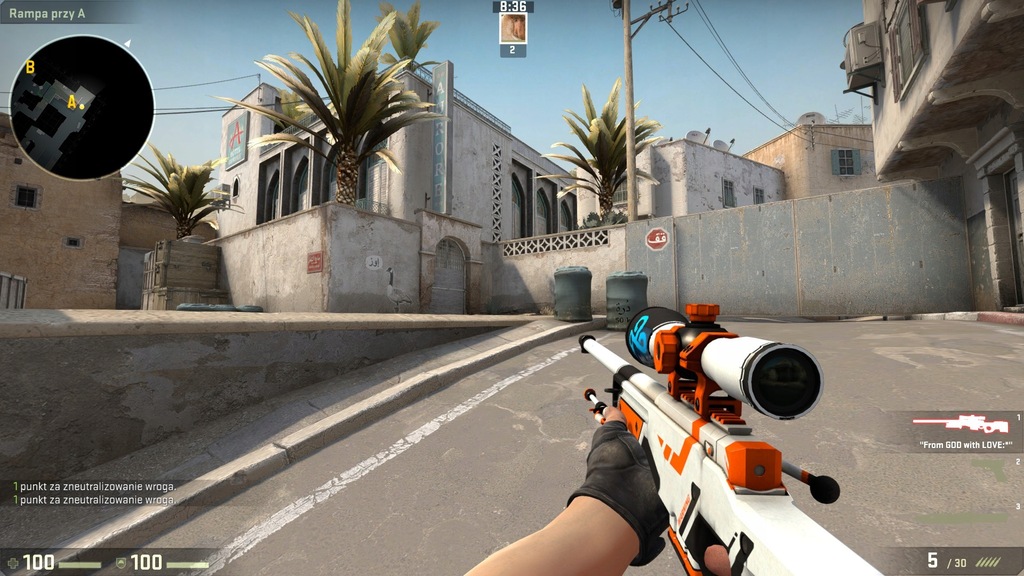 AWP Asiimov - po testach bojowych (field-tested)