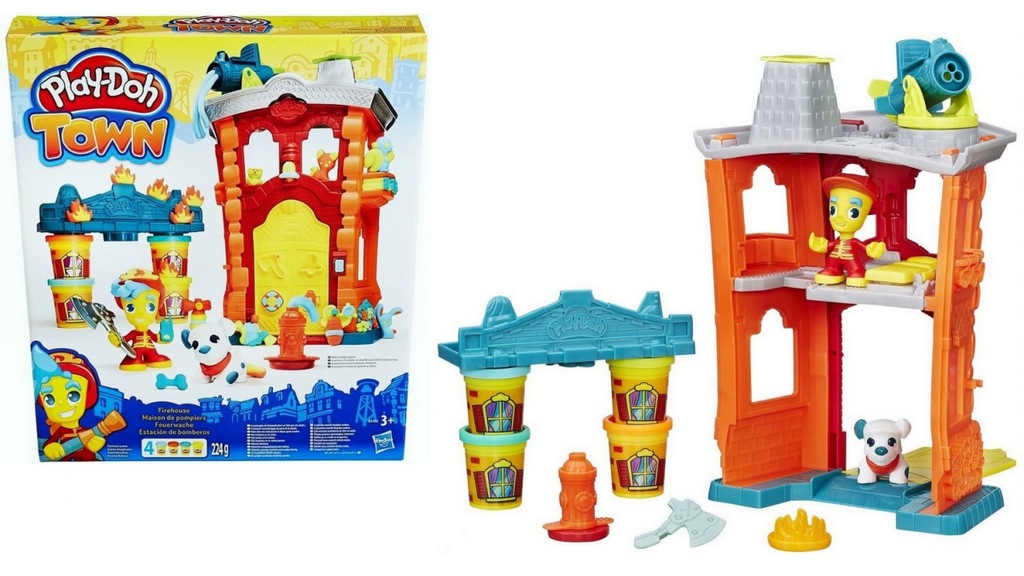 Play-Doh Town Remiza strażacka Hasbro B3415 24H
