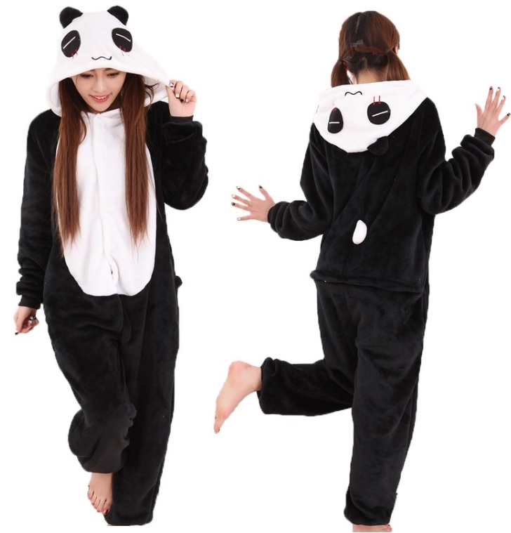 piżama PANDA KIGURUMI KOMBINEZON r. S wys 24H