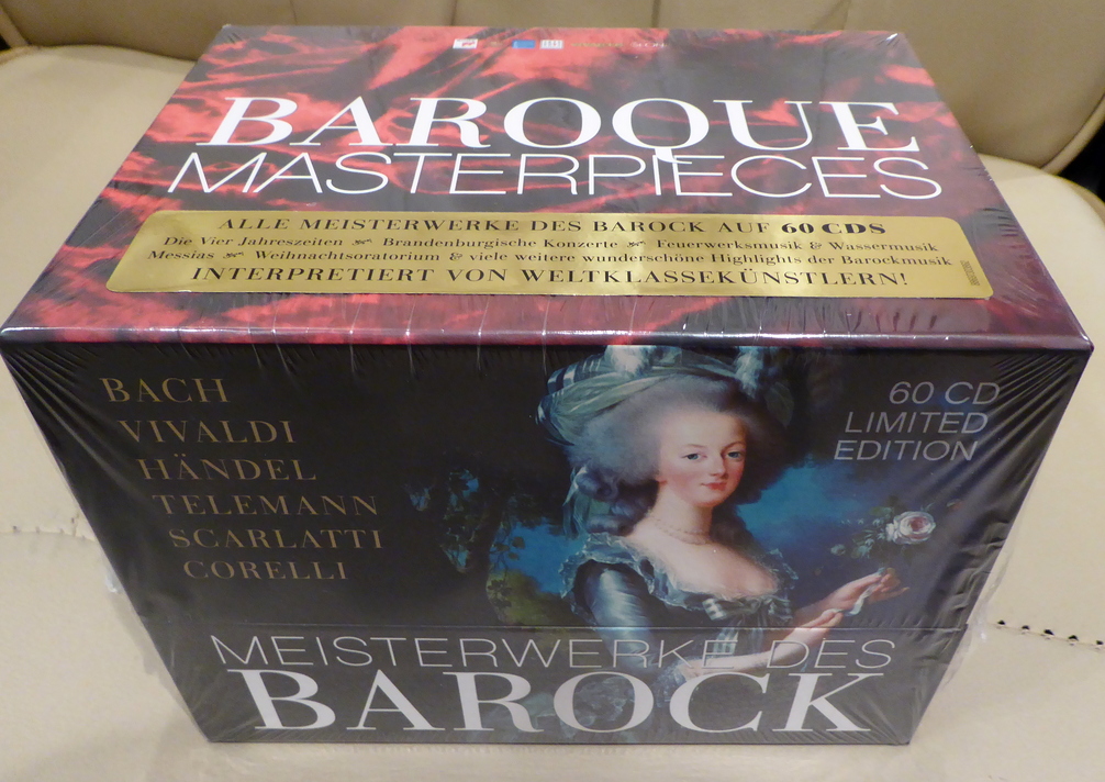 BAROQUE MASTERPIECES - 60 CD Box - 7003062725 - oficjalne archiwum