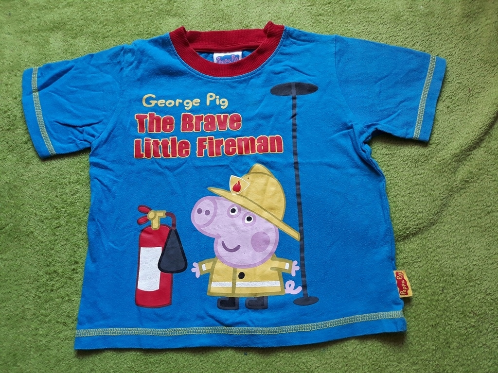 Oryginalna koszulka Peppa Pig r.98
