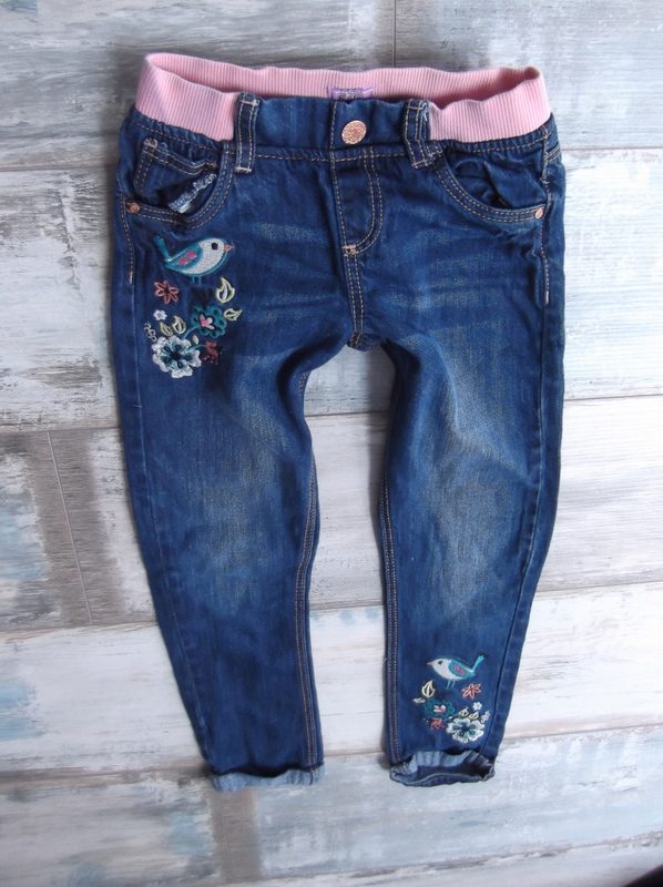 F&F__jeans spodnie RURKI__120-128 6-7