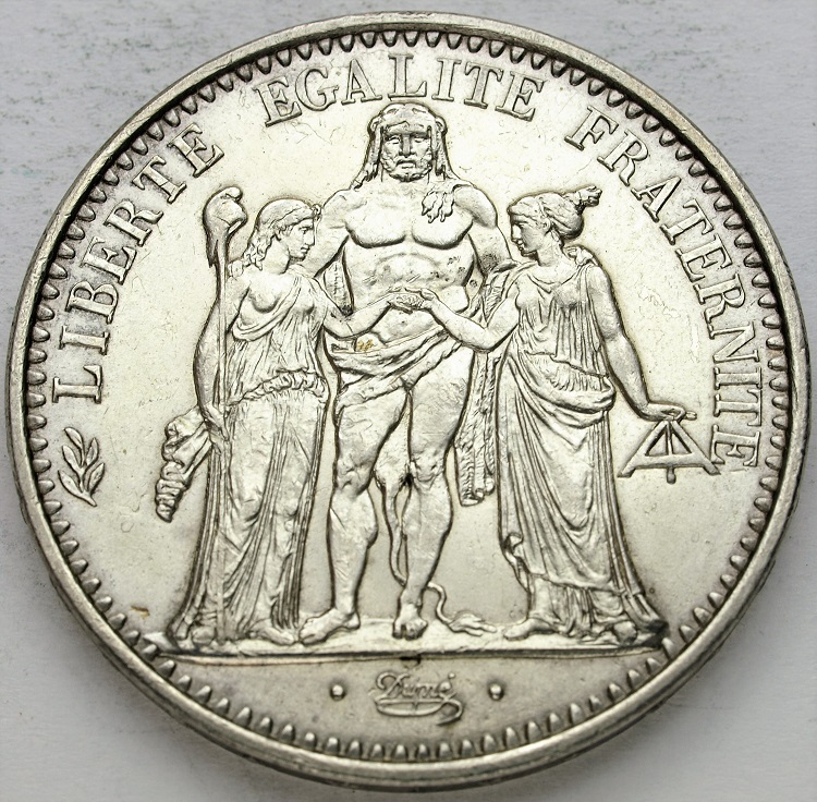 10 Franków 1965, Francja, Herkules