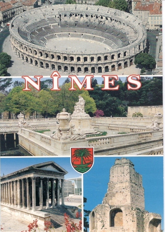 FRANCJA - NIMES - KOLOSEUM + HERB - 2010R