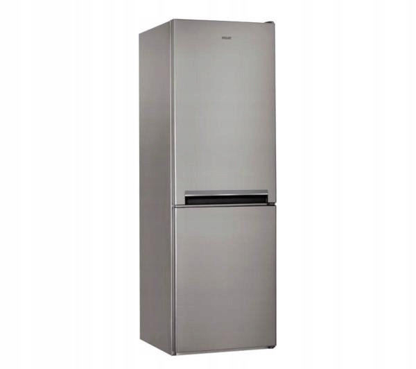 Lodówka Polar POB 7001 OX 196 l / 111 l srebrna