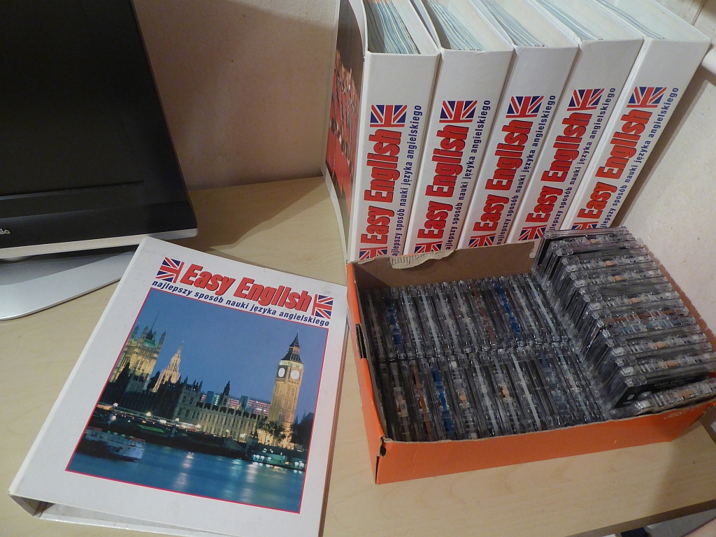 MEGA KURS EASY ENGLISH PRAWIE KOMPLET CAŁOŚĆ !!!
