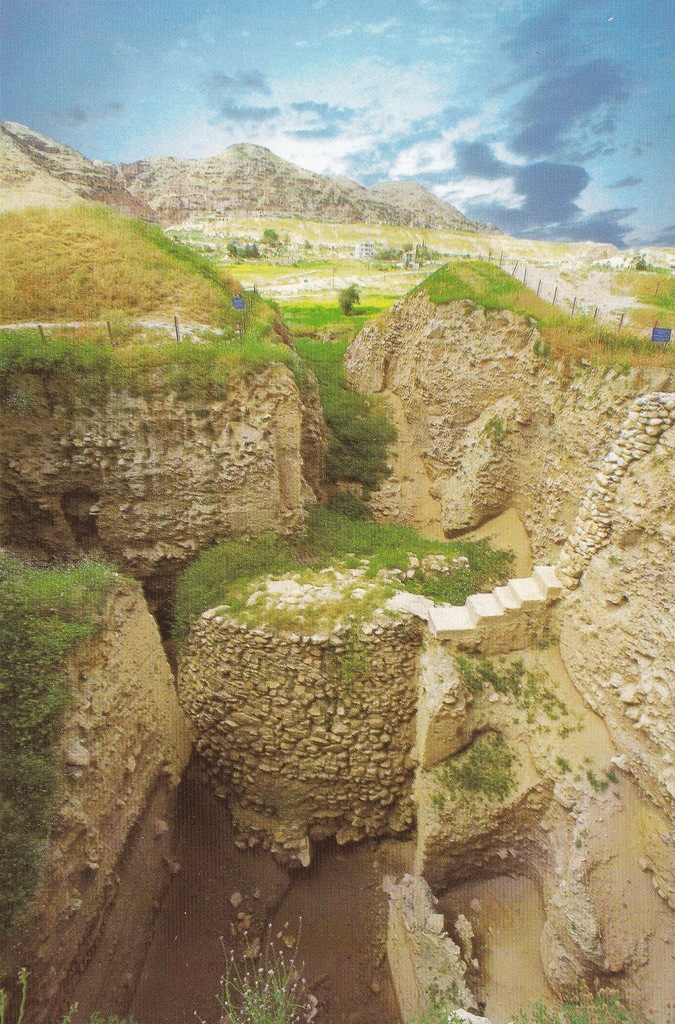 Palestyna - Jerycho, wykopaliska