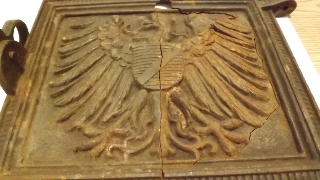 Orzeł pruski oryginał Prusy Wschodnie Herb XIX w