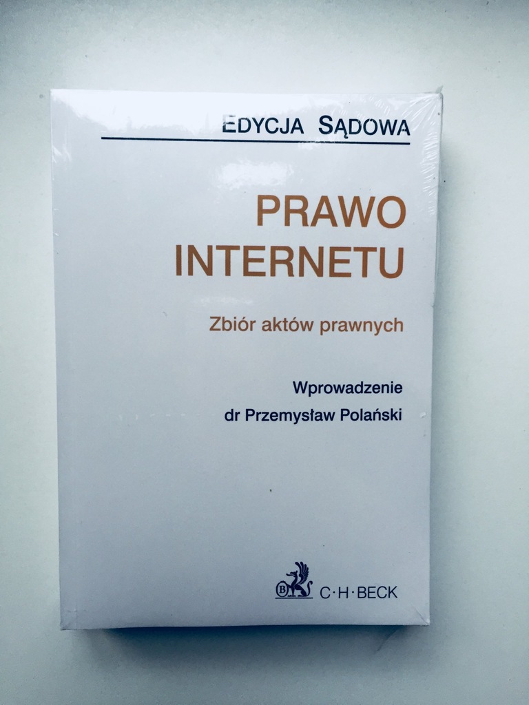 PRAWO INTERNETU zbiór przepisów NOWY P. Polański