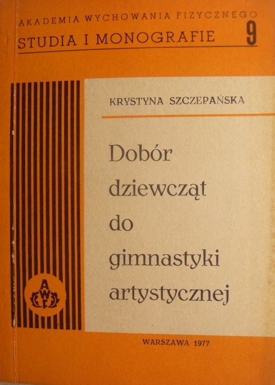 GIMNASTYKA ARTYSTYCZNA DOBÓR DZIEWCZĄT AWF