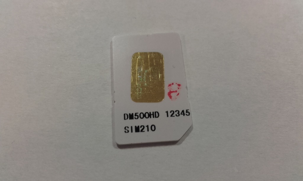 DM500 HD SIM 210 CLONE