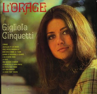 L'ORAGE Gigliola Cinquetti [CD]