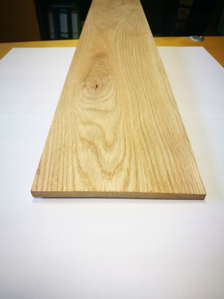 DESKA Dębowa heblowana 8x143 / 2,4 m klasa A