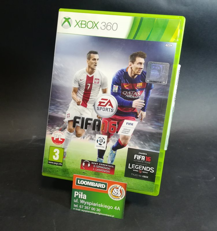 GRA XBOX360 FIFA 16