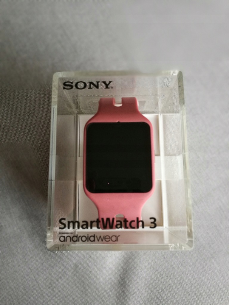 Sony Smartwatch 3 SWR50 różowy + gratis