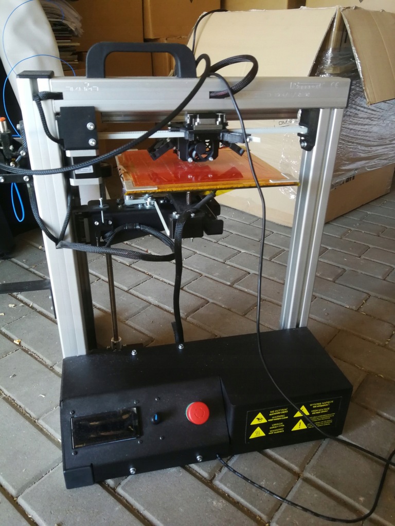 Używana drukarka 3D Omni Rapcraft + 3 filamenty