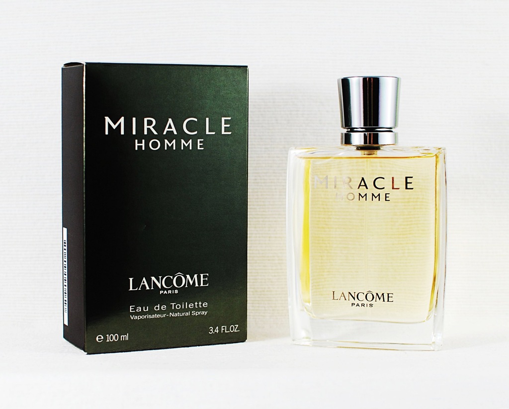 MIRACLE HOMME by LANCOME 2024 3.4 FL oz / 100 ML