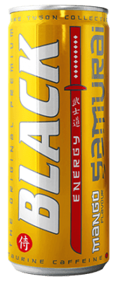 24x Black SAMURAI MANGO puszka 250ml