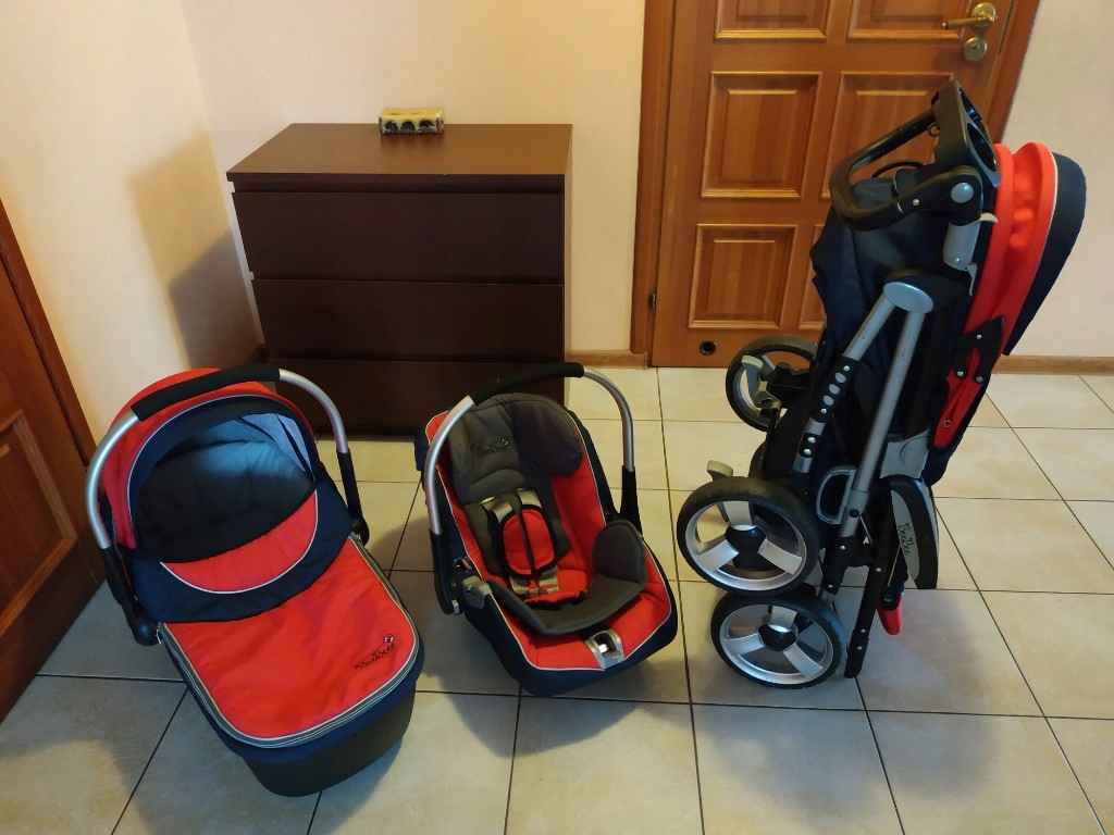 WÓZEK DZIECIĘCY 3W1 BEEBEE TERRANO