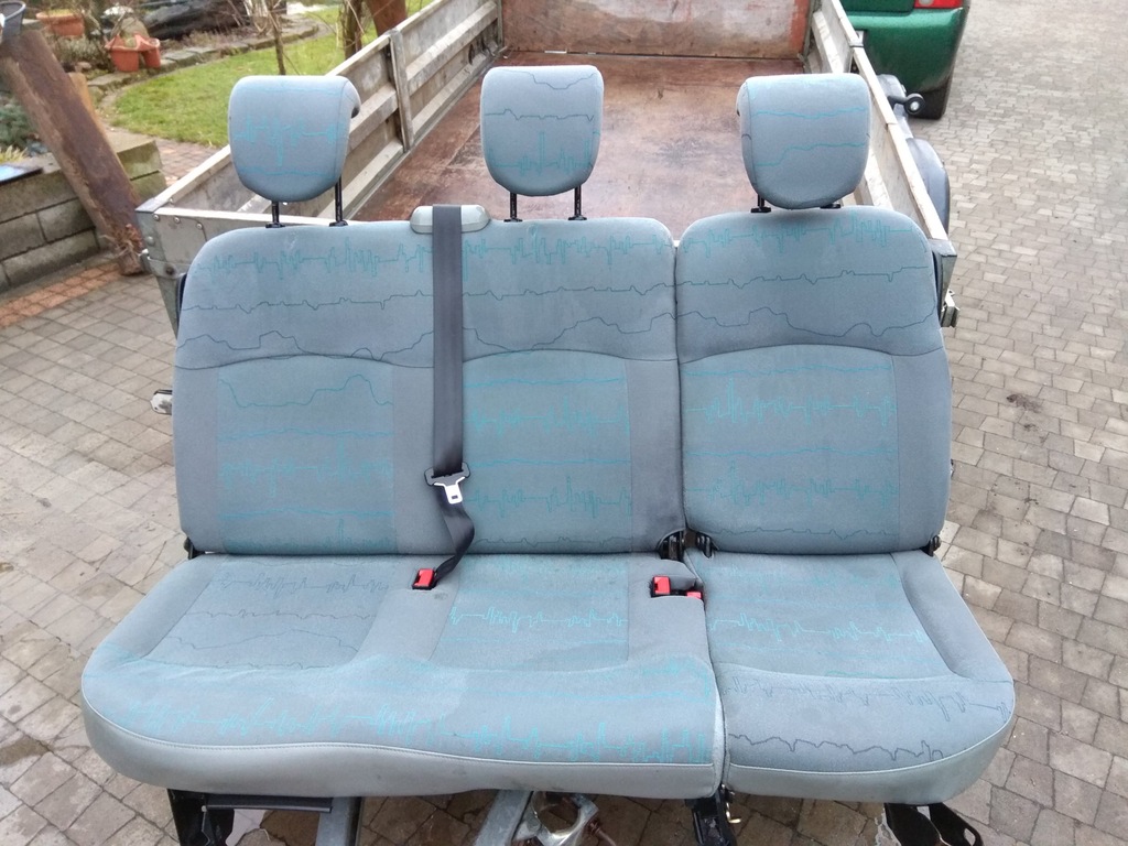 Kanapa tylna Renault Kangoo 2004/2005 Lift