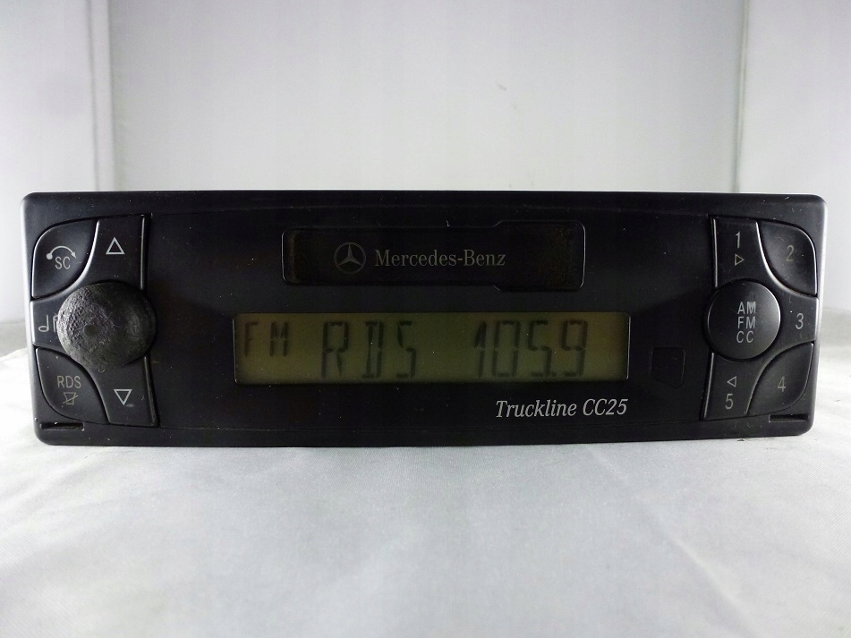Radio Mercedes TruckLine CC25 24V becker + KOD