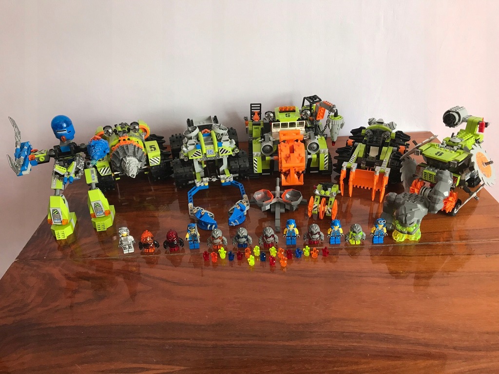 Lego Power Miners - 7 Modeli! - NAJTANIEJ!